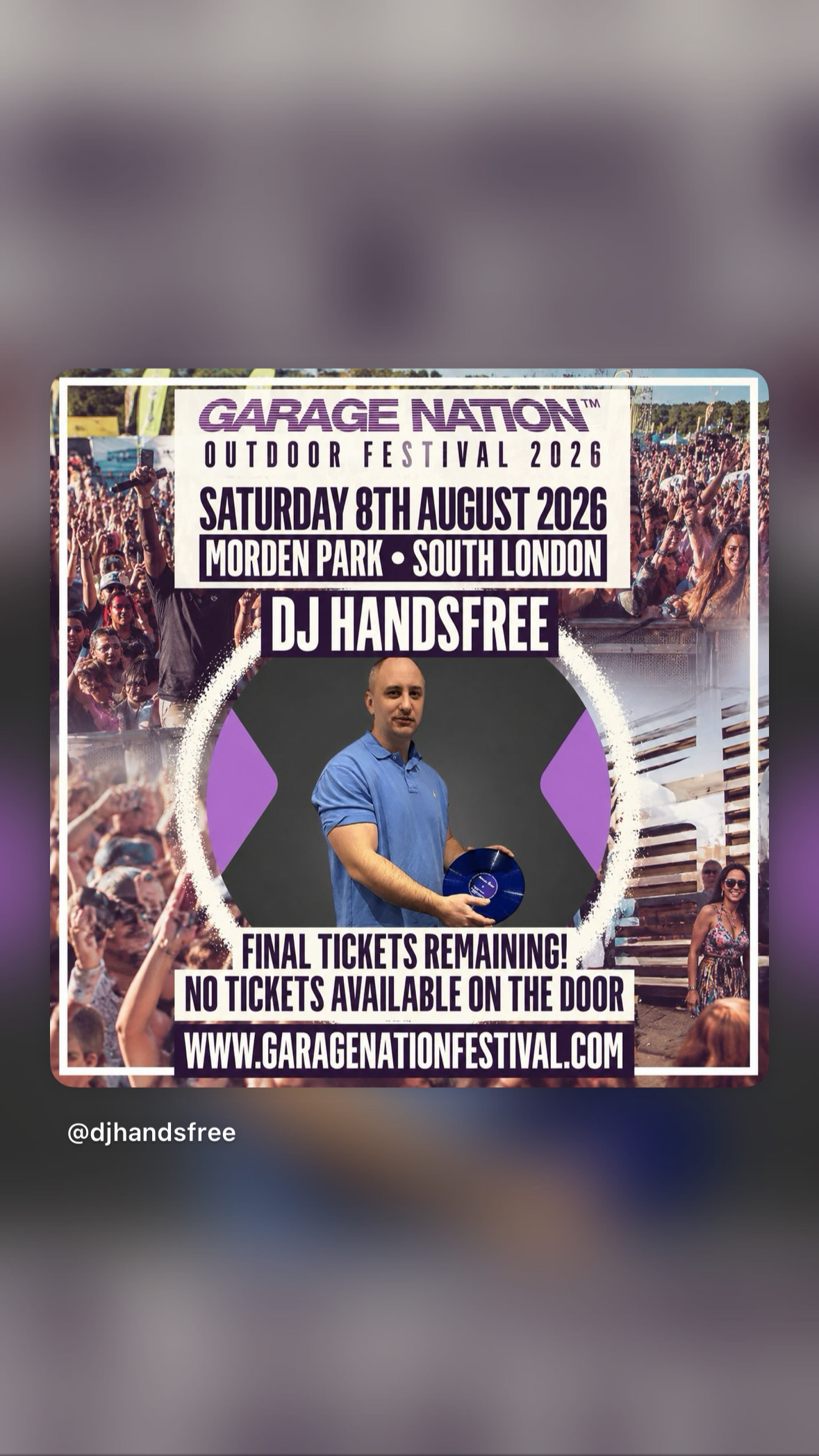 DJ Handsfree Garage Nation